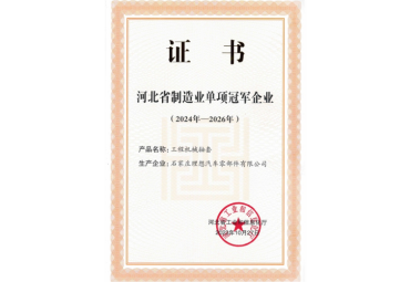 Hebei Province Manufacturing Industry Sing